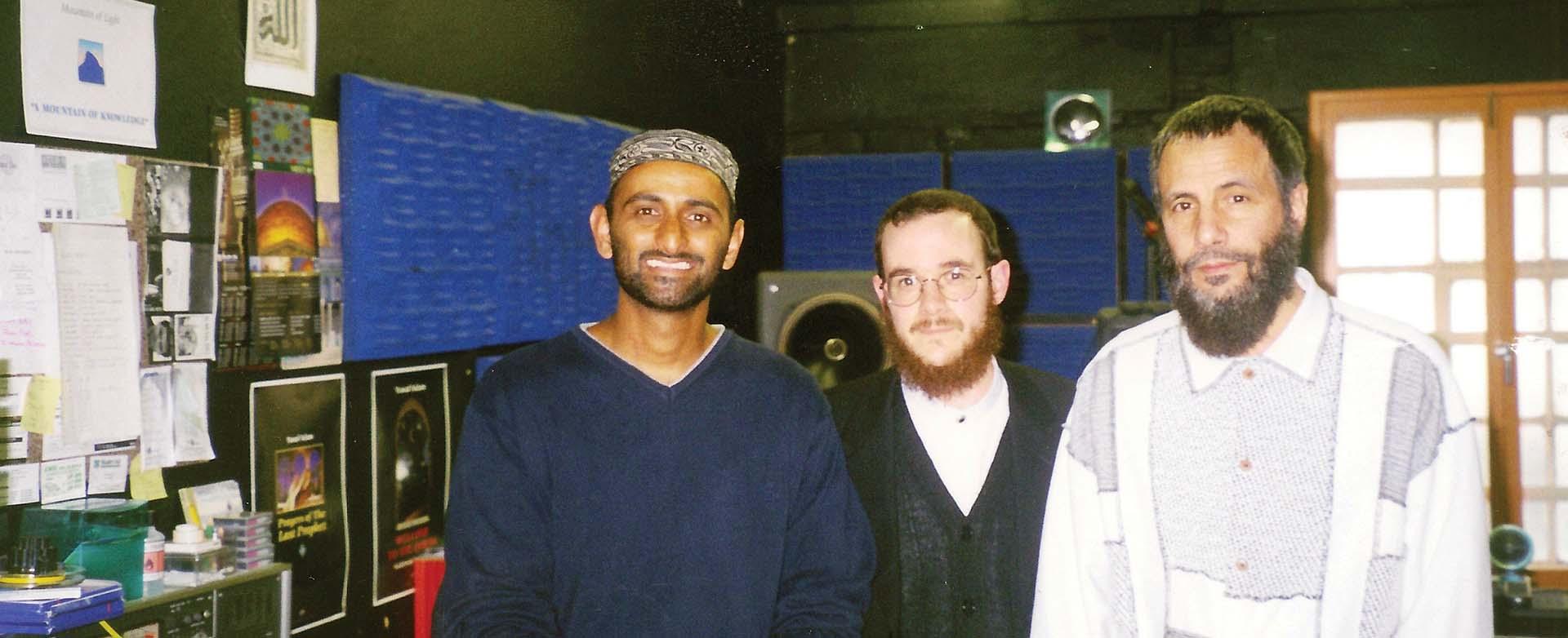 Zain with Dawud Wharnsby and Yusuf Islam